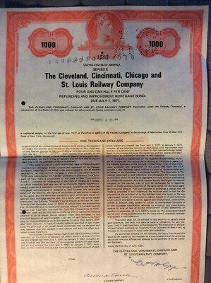 The Cleveland,,Cincinnati,Chicago and  St.Louis Railway Company 1927