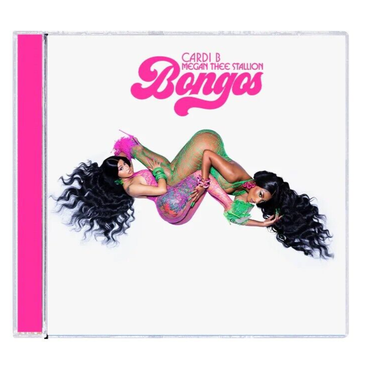 Cardi B - Bongos CD Single ft. Megan Thee Stallion (LIMITED COVER