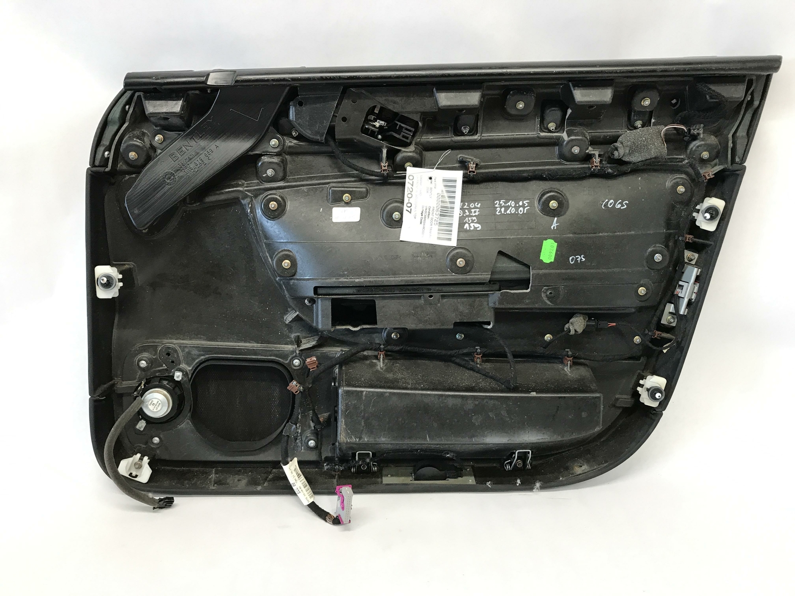 06 07 08 BENTLEY CONTINENTAL FLYING SPUR DOOR PANEL FRONT LEFT LH DRIVER OEM