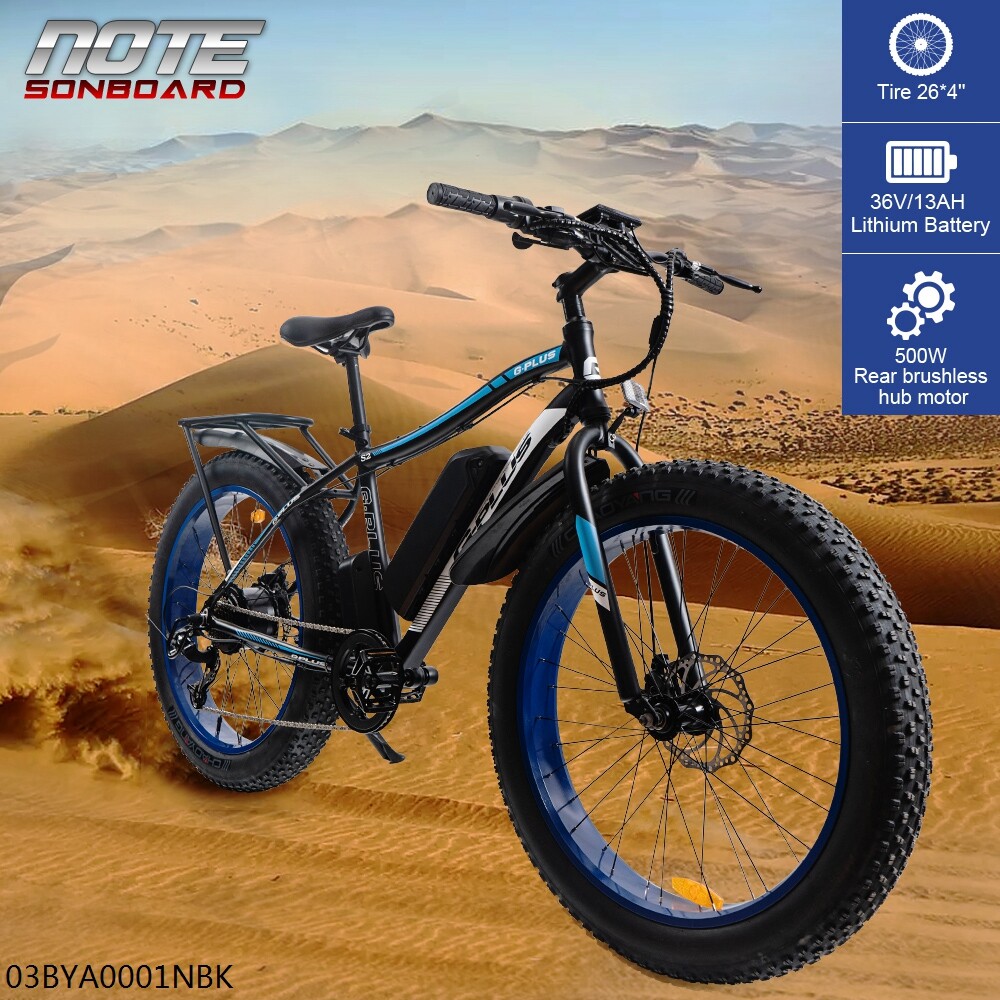 cyclamatic fat tire electric mountain bike