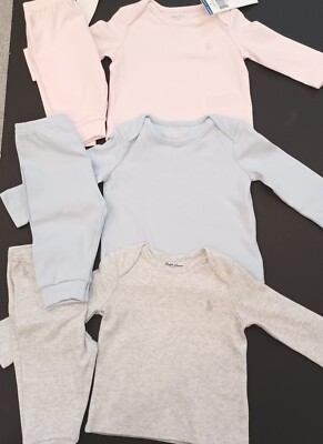 Ralph Lauren baby girls and boys peice newborn sleep suit