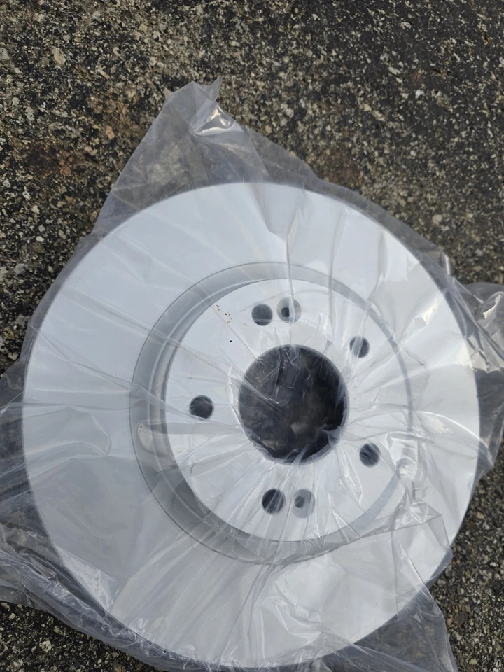 Rotor de freno delantero ventilado plateado para Hyundai Sonata 2015-2019 ACDelco 18A81958A Foto 2 de 4