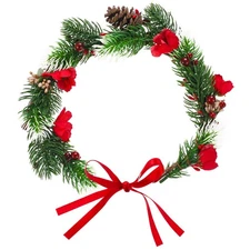 Cabinet Wreaths Artificial Eucalyptus Front Door Christmas Headband