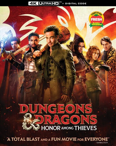 Dungeons & Dragons: Honor Among Thieves [New 4K UHD Blu-ray] Digital Copy
