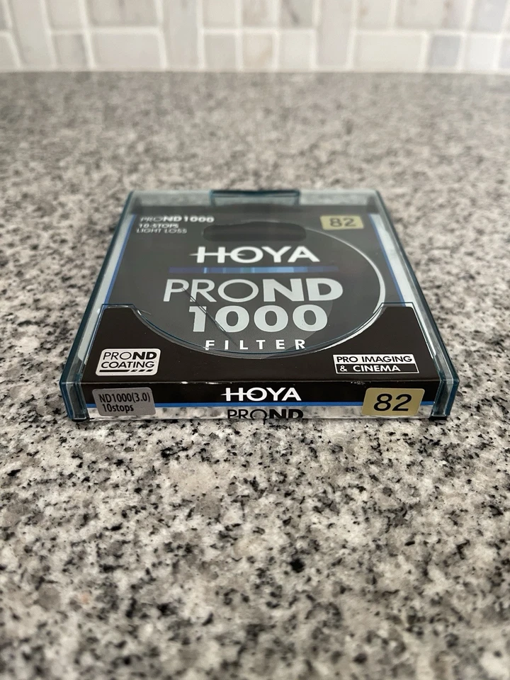 Hoya 82mm ProND ND 1000 Neutral Density  Lens Filter MINT - Image 3 of 4