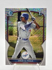 2023 Bowman Chrome Mega Box Mojo Josue De Paula Sp Bcp-111 Los Angeles Dodgers 2023 Bowman Chrome Mega Box Mojo Josue De Paula Sp Bcp-111 Los Angeles Dodgers