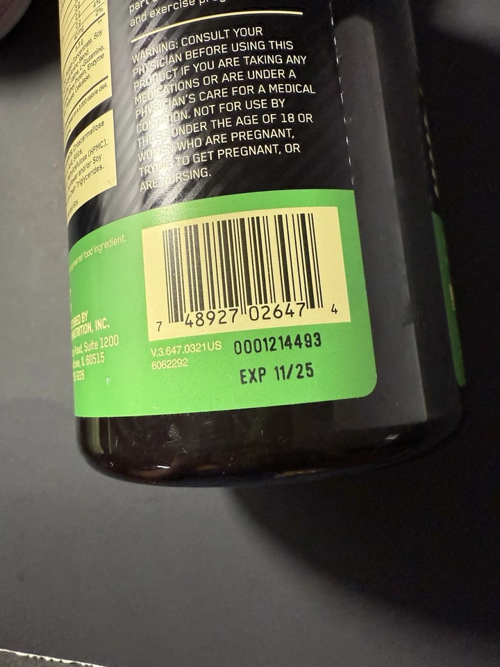 Optimum Nutrition Superior Amino 2222 comprimidos espectro total de aminoácidos 160  - Imagem 4 de 4