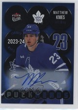 2024-25 Upper Deck Fleer Ultra Puckheads Auto Matthew Knies #PH-31 Auto 0h4v