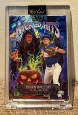 Wild Card Wicked Hits Ethan Holliday Third Baseman One of One 2025 Baseball 1/1