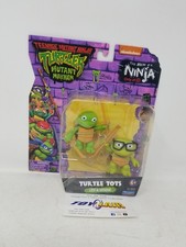 TMNT Mutant Mayhem Turtle Tots Leo and Donnie Teenage Ninja Action Figures-New