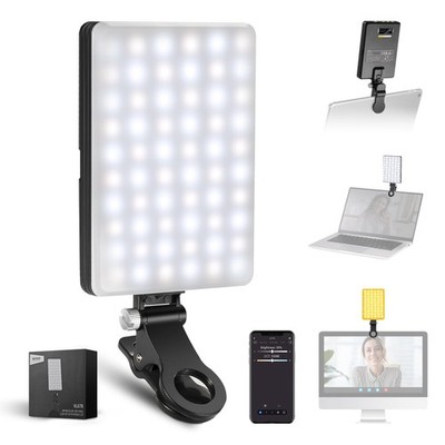 BASICS VL67B Phone Selfie Light für iPhone mit APP Steuerung Bi Color 2000mAh