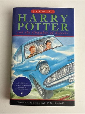 Harry Potter and the Chamber of Secrets 1st Edition 24th Print Bloomsbury UK HC
