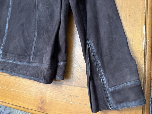 Echte Wildlederjacke - Wilson Leder - braun - Größe: M - - Bild 11 von 12