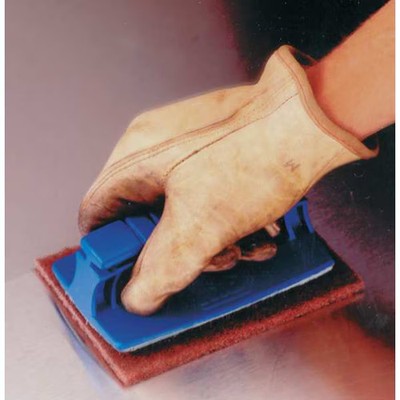 3m Hand Pad Holder,Hook/Loop,PK10 961 3m 961 0048011094934 Plastic Gray