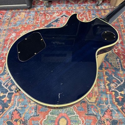 Greco Les Paul Custom Blue Flame Model EGC68- 700 Mint Collection