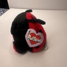 Swibco Puffkins Dottie The Ladybug Vintage Plush With Tag