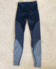 Lululemon Ombre Leggings Black/Grey Design, Small