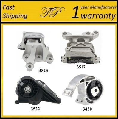 4PCS MOTOR & TRANS MOUNT FOR 2018-2024 BUICK ENCLAVE 3.6L 4WD