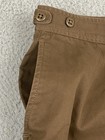 Vintage Ralph Lauren Wide Leg Button Fly Pant Womens Size 10 Brown VTG 90s EXC — photo 5