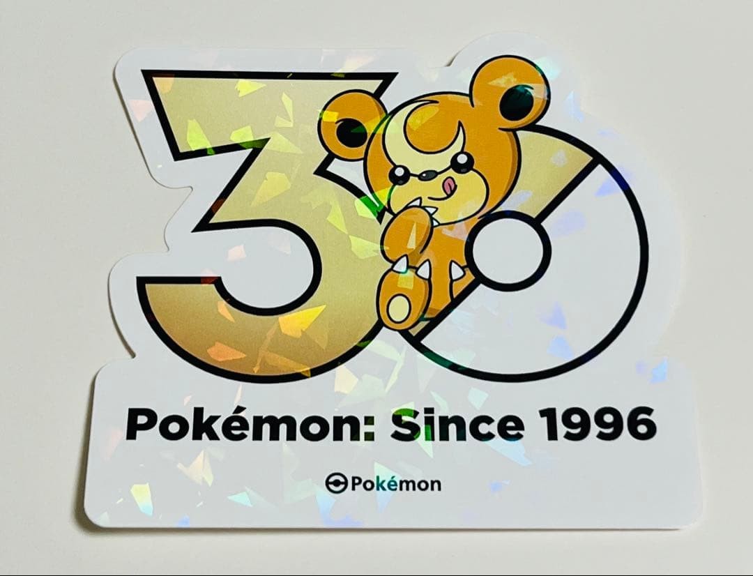 Pokemon 30th Anniversary Lechonk Sticker Korean Limited Edition