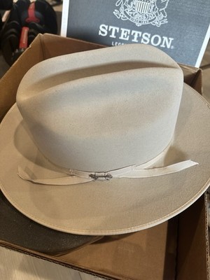 New STETSON OPEN ROAD 6x Fur Cowboy Western Fedora Hat 7 1/2 | eBay
