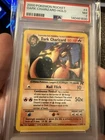 2000 Pokemon Team Rocket 4 Dark Charizard Holo PSA 7