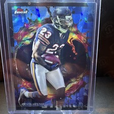 Devin Hester 2024 Topps Finest #297 Blue Refractor RARE SP  77/99