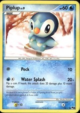 Piplup 15/17 Common POP Series 8 Pokemon