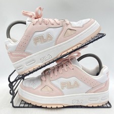 Scarpe da ginnastica Fila Teratach 600 rosa bianco taglia UK 4 donna pelle basse 3FM01775-155