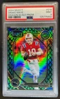 2024 Select Drake Maye Club RC Dragon Scale Prizm #/81 Patriots PSA 9
