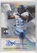 2021 SP Game Used Edition CFL Declan Cross #A-DC Auto 7l6