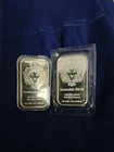 2 1oz Silver Bars By Scottsdale Mint
