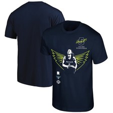 Unisex round21 Paige Bueckers Navy Dallas Wings 2025 WNBA Draft Night T-Shirt