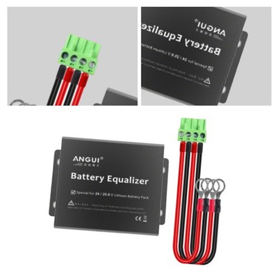 Battery Balancer Equalizer 24V 36V 48V 60V LED Tube Display For 2x24V battery