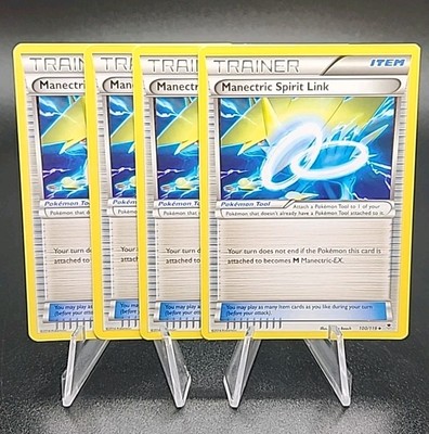 X4 Non Holo Manectric Spirit Link 100/119 Uncommon XY Phantom Forces Playset