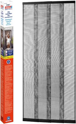 tesa Lamellentür anthrazit  Premium Teleskop max.0,95x2,20m - selbstklebend