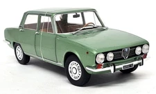 Mitica 1/18 Alfa Romeo 1750 Berlina 2 Series 1969 Green Diecast Model Car