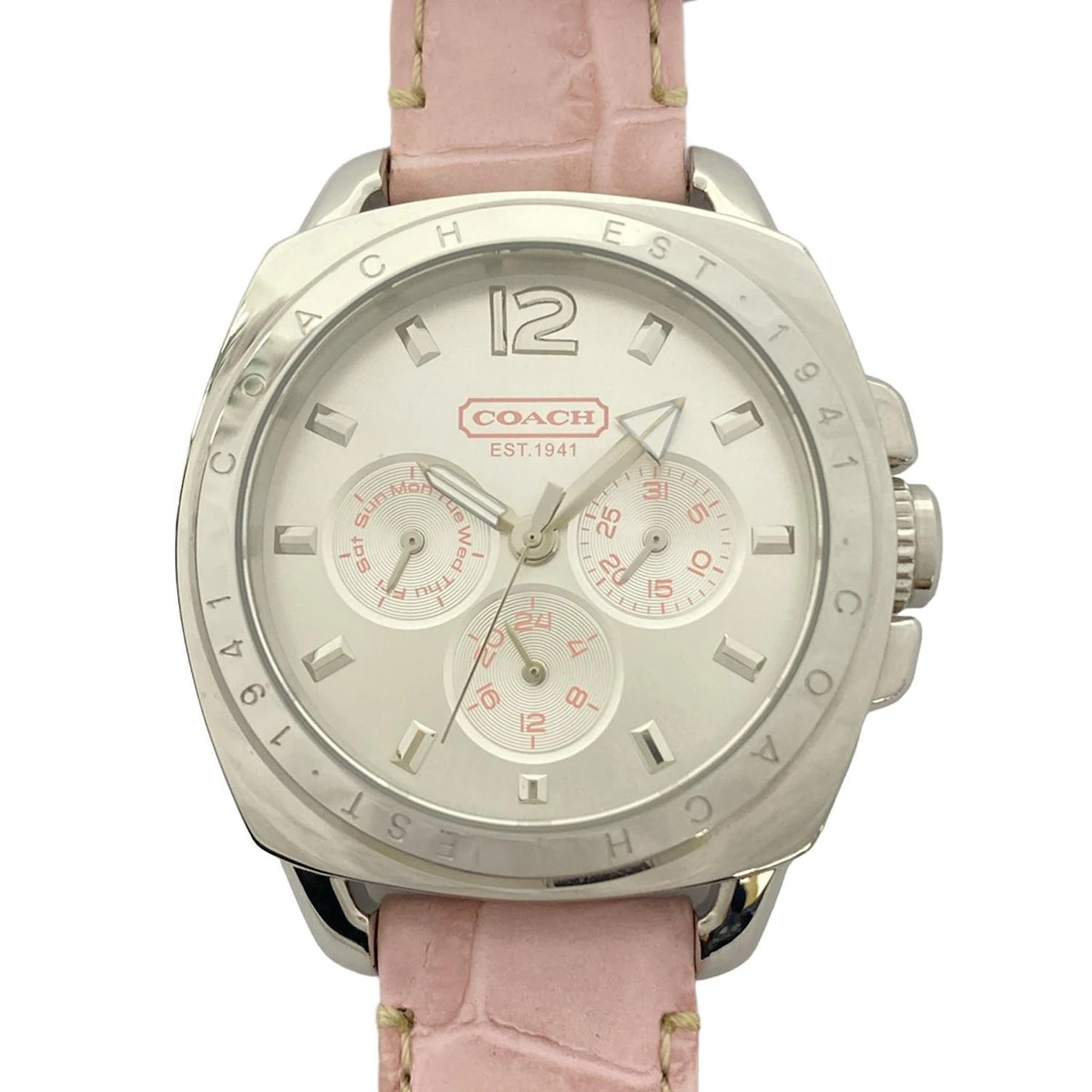 Coach 43mm Chronograph Stainless Steel Watch CA. 43.3.14.0444 for