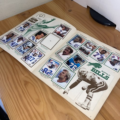 1981 Topps Football Sticker Album Missing 21 Stickers out of 262 in Album - Foto 3 di 20