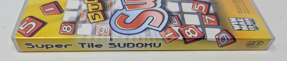 Super Tile Sudoku CD (2005) - Sli-fi Games - PC - Booklet Included (Tested) - Image 2 of 4