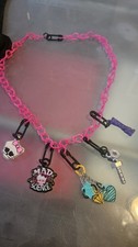 Monster High Charms and Necklace