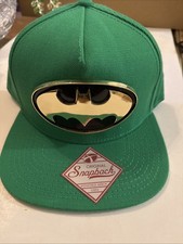 DC Comics Green Snapback Batman Hat