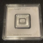 Geiger Edelmetalle Original Premium 5g Gram .999 Silver in Assay