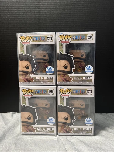 Gol D. Roger 1274 Funko Pop Lot. Funko Shop Exclusive.