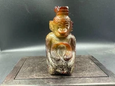 3.87-inch Chinese antique jade figurine