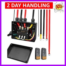 Pre-Wired Winch Control Box Kit, 12V 500A Win...