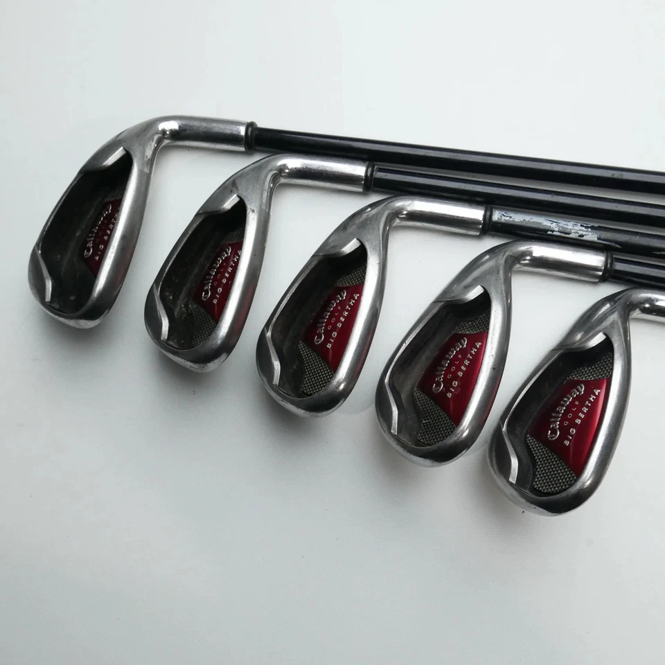 Used Callaway Big Bertha 2006 Iron Set / 4 - SW + AW + LW / Regular Flex - Image 3 of 4