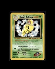 Koga's Kakuna 47/132 U Gym Challenge PokemonWOTC 2000 EN LP on eBay