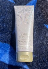 Bath Body Works SATIN SLIPPERS Ultimate Hydration Body Cream Full Sz 8 oz NEW