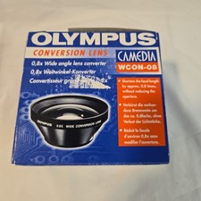 Olympus Camedia WCON-08B Wide Angle Conversion Lens - Made in Japan
